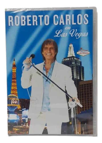Dvd Roberto Carlos Em Las Vegas Original Lacrado