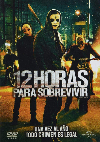 12 Doce Horas Para Sobrevivir The Purge Anarchy Pelicula Dvd