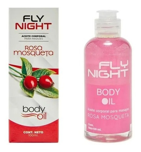 
Aceites Para Masajes  Fly Night X100ml - Rosa Mosqueta