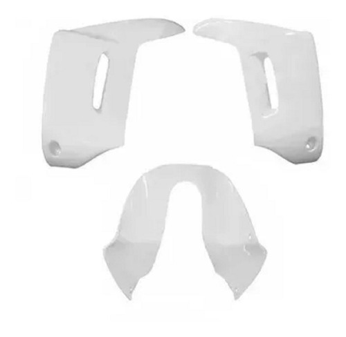 Kit Carenagem Honda Xr 200 Branca - 3 Peças