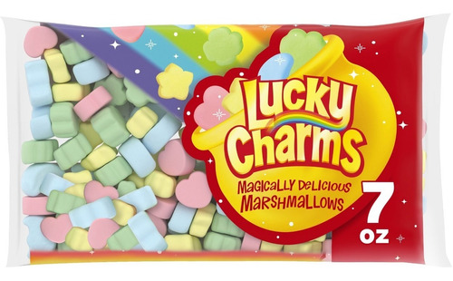 Malvaviscos Lucky Charms Marshmallow Bombones 198g Importado