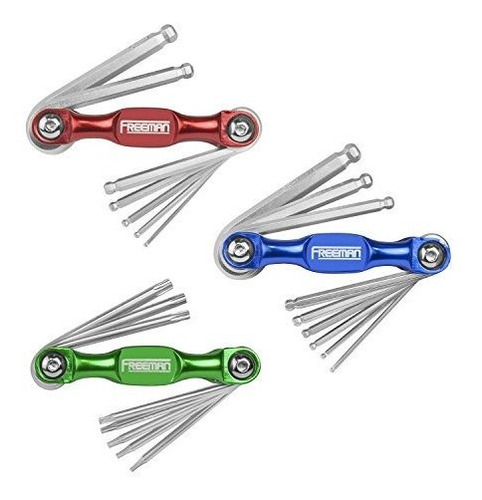 P3phks Kit Llave Hexagonal Torx Plegables