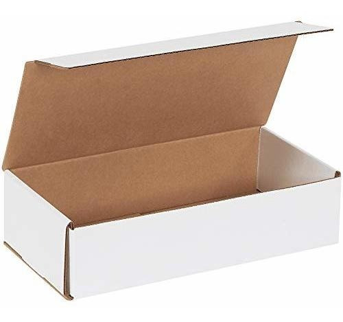 Caja Envios Corrugada, 12 X6 X3 , Blanca (pack 50)