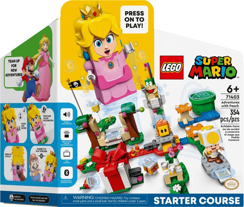 Lego Super Mario Pack Inicial: Aventuras Con Peach 71403