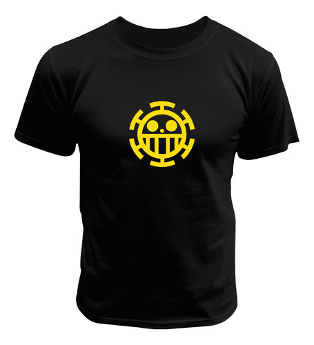 Camiseta One Piece Trafalgar D. Water Law Piratas Heart Joll