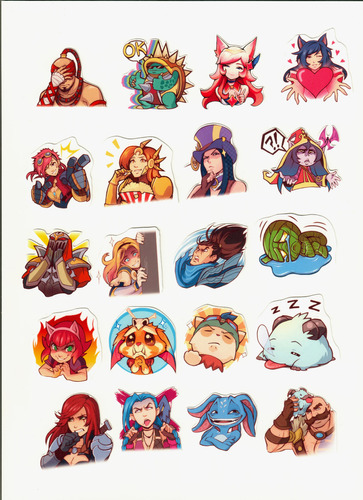 League Of Legends Stickers Pack  20