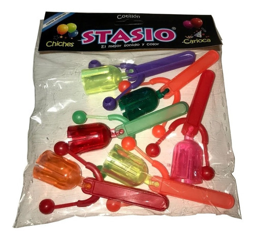 Chiches Para Piñata Batuques Stasio Multicolor X 6 Un