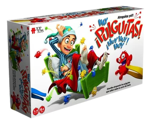 Atrapar Pulguitas Juego Mesa Infantil Niño Top Toys Original