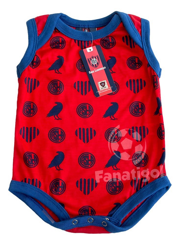 Body De Bebé San Lorenzo Producto Oficial 100% Algodón