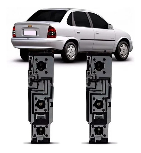 Par Circuito Soquete Lanterna Traseira Corsa Sedan (bolha)