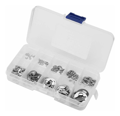 120 Anillo Retencion Presion Kit Clip Electronico Acero