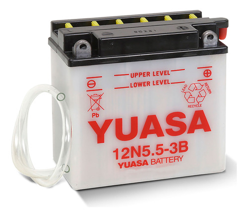 Batería Moto Yuasa 12n5.5-3b Yamaha Yas1/c Desde 1968