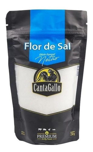 Flor De Sal Cantagallo Edição Especial Netão Pouch 250g