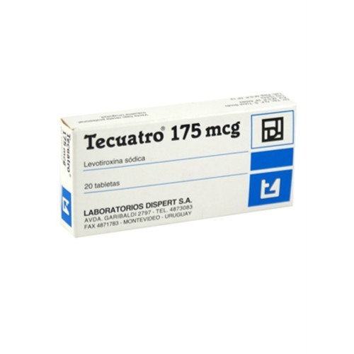 Tecuatro 175  Mg  X 20 Tabletas