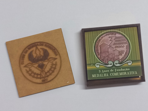 Medalha Comemorativa Clube Da Moeda De Rondônia 2017 (Usado)