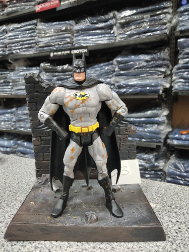 Dc Universe Batman, Puños De Barro, Battle Damaged!!