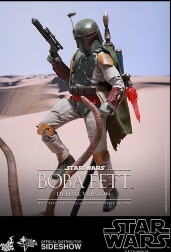 Hot Toys Boba Fett Ep 6 Deluxe Exhibido