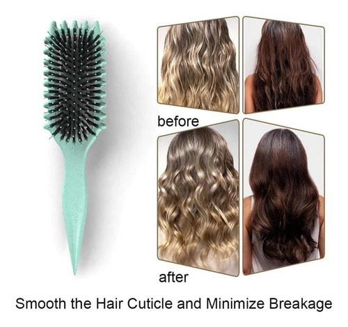 Cepillo Para Cabello Rizado Para Mujeres,bounce Curl Brush