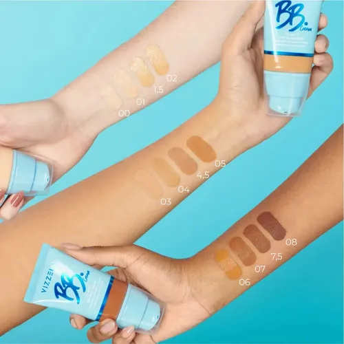 Base de maquiagem Vizzela BB Cream Cor 03 FPS30 | Parcelamento sem