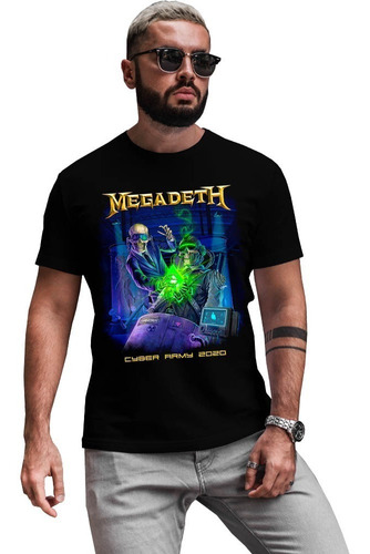 Playera Megadeth Diseño 04 Metal Grupos Musicales Beloma