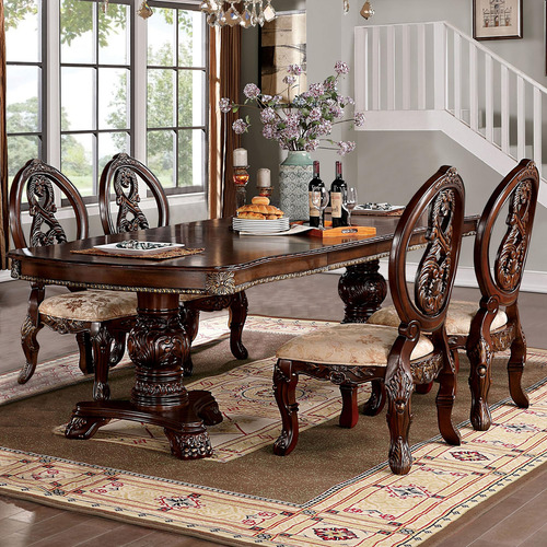 Furniture Of America Springbrook Juego De Mesa Rectangular