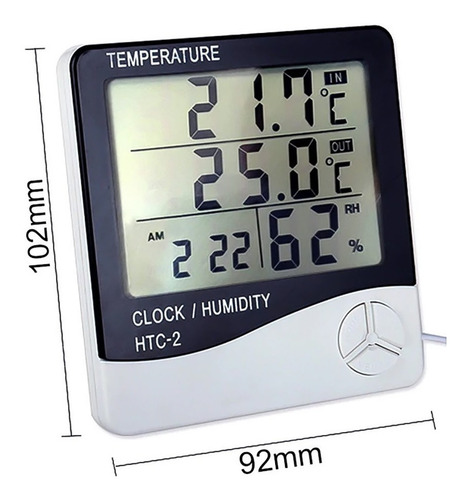 Higrometro Termometro Digital Sensor Htc2 Temperatura Humeda