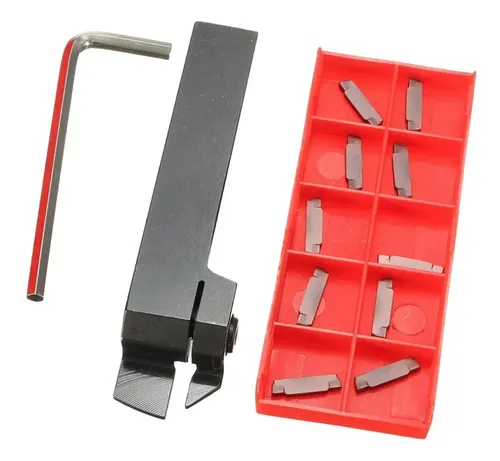 Insertos De Carburo Para Ranurar Y Cortar - Pack De 10 Piezas, Ancho 1.5 Mm