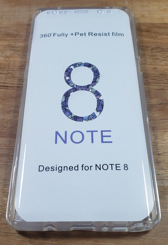 Imagen 2 de 9 de Funda 360 Protege 100% Compatible Con Samsung Note 8