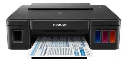 Imagen 3 de 4 de Impresora A Color Simple Función Canon Pixma G1110 Negra