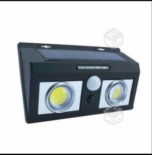 Paquete 2 Lámparas De Carga Solar Con Sensor De Movimiento