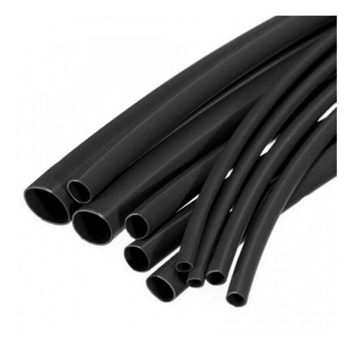 Tubo Termocontraible Spaghetti 6.4mm Negro O Transparente