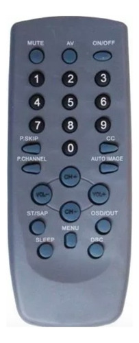 Controle Compatível Com Tv Tubo Cce Modelo Antiga Universal