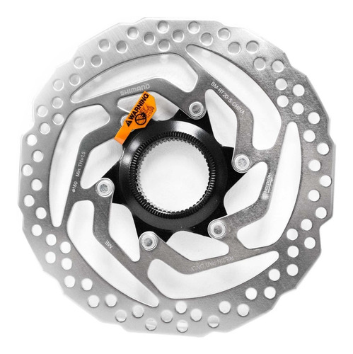Imagen 1 de 5 de Discos De Freno Shimano Rt10 160mm Rotor Center Lock