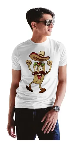 Playeras Mexicanas Para Hombre Comida Septiembre Tradicional