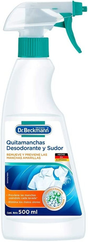Quitamanchas Amarillas Desodorante, Sudor, Dr. Beckmann