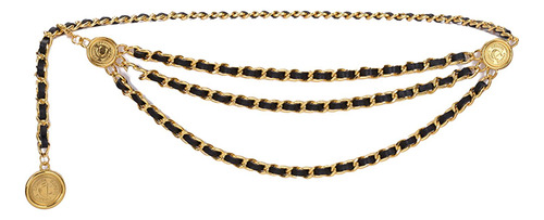 2 Cinturón De Cadena De Cintura Con Borlas, Joyería De