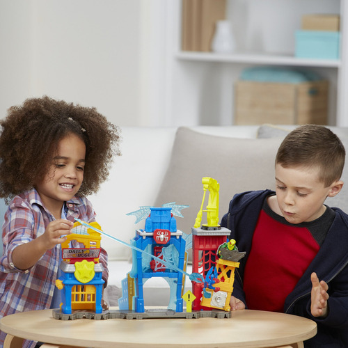 Hasbro Playskool Heroes Sha Spider Man Web Cuartos Juguete