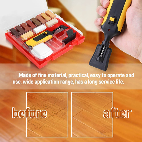 Kit De Reparación De Arañazos Para Muebles De Piso De Madera