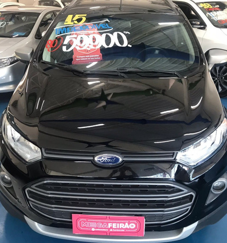 Imagem 3 de 4 de Ford Ecosport Freestyle Preta Manual 2015