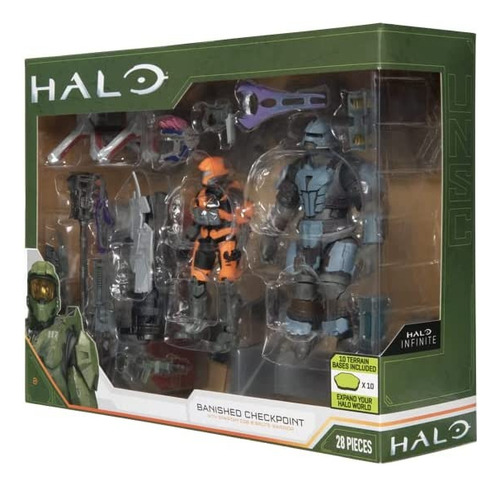 Spartan Cqb & Brute Warrior World Of Halo Infinite Jazwares (Usado)