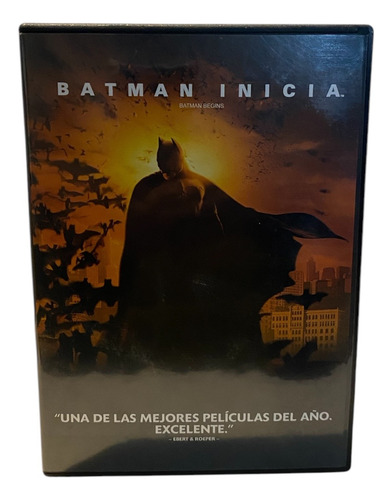 Batman Inicia. Pelicula. Dvd. Christian Bale, Michael Caine. (Usado)