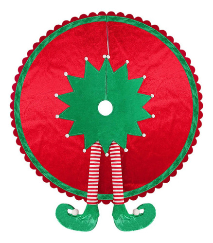 Xx Decoración Navideña Con Patas Rojas, Bonito Árbol De