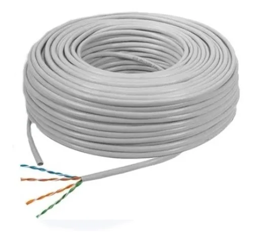 comprar Bobina Cable Utp Hikvision Cat6-4p- Pvc-cmx 100% Cobre