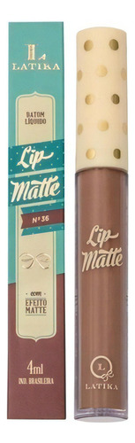Latika Lip Matte N°36 Batom Liquido 4ml