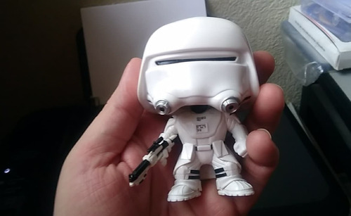 Funko Star Wars First Order #67 Snow Trooper 10 Cms (Usado)