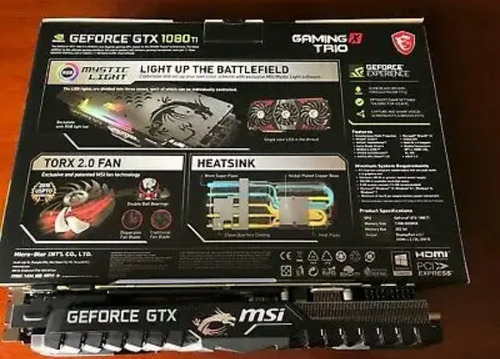Gtx 1080ti Msi Gaming X Trio