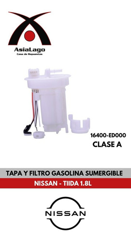 Tapa Y Filtro Gasolina Sumergible Nissan Tiida