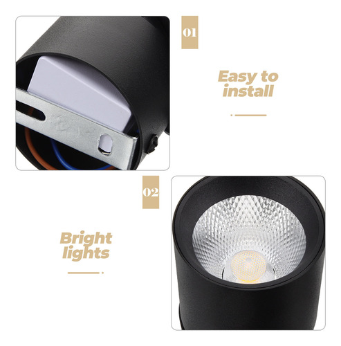 Foco Led De Techo Con Ángulo Ajustable