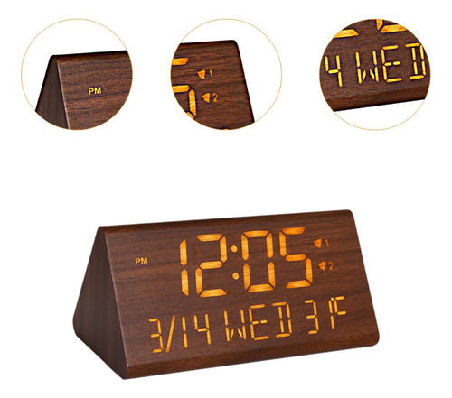 Reloj Despertador Digital Reloj Digital Led Reloj