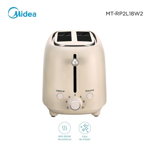 Tostadora Midea Mt-rp2l18w2